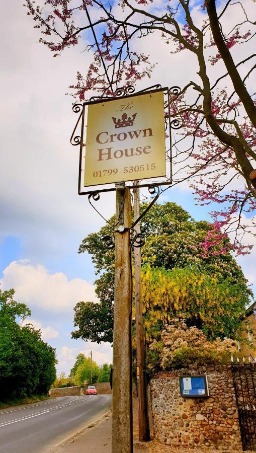 The Crown House Inn Great Chesterford Esterno foto